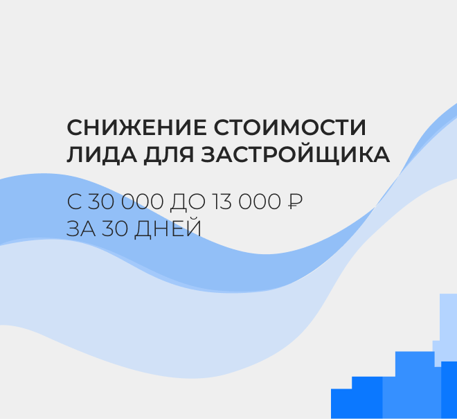 Снижение стоимости лида для застройщика